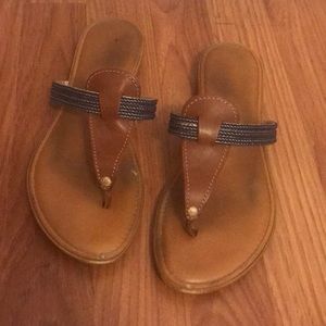 Italian leather sandals